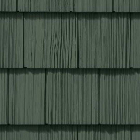 CertainTeed Siding Cedar Impressions Double 7" Straight Edge Rough-Split Polymer Shake Siding — CERCID7RSFO