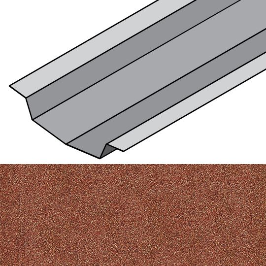 Unified Steel 6" x 79" Open Valley — BORVO679SF