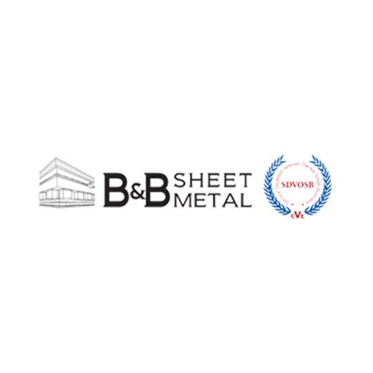 B&B Sheet Metal 6" Flange Back Left Pitch Flat Roof Gutter