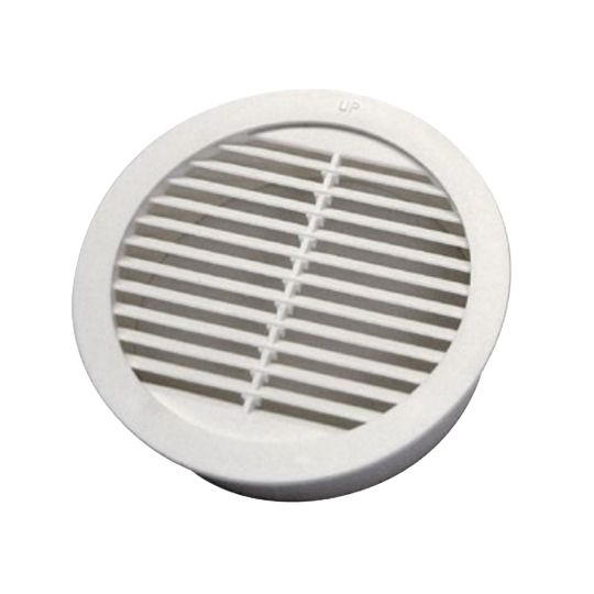 GAF MasterFlow Plastic Mini Circular Louver Vent — Ventilation and Drainage — GAFRLSC4