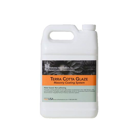 Cathedral Stone Products Terra Cotta Glaze (MasonRE Terra Coat) - 1 Gallon Container