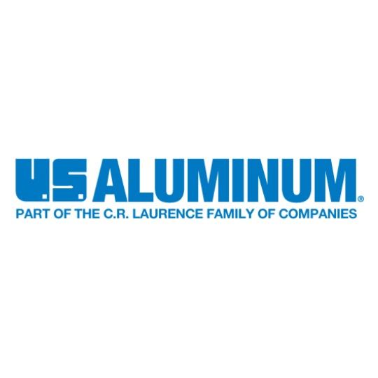 US Aluminum 6" x 4' Leaf Shelter — USALSBRZ6