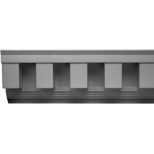 Mid-America Exterior Square Tooth Dentil Trim — MABEDSQTT030