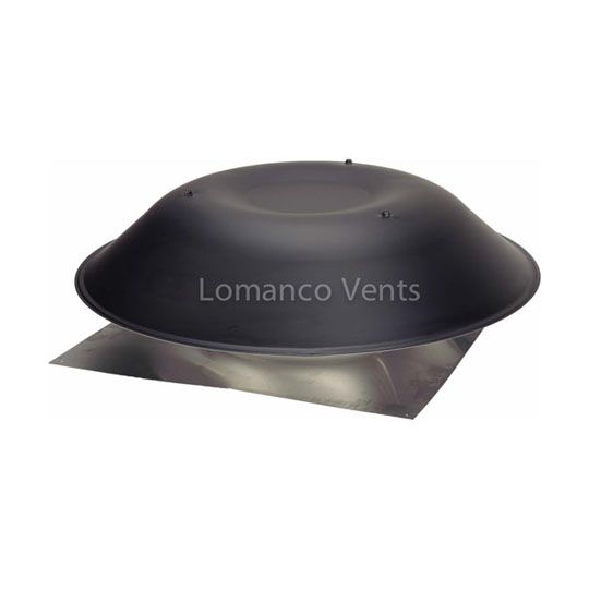 Lomanco 135-Series Dome Static Roof Louver — Ventilation and Drainage — LOM135BL