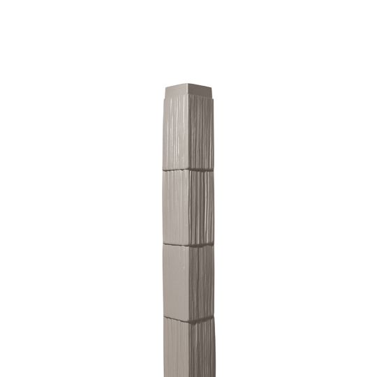Foundry Specialty Siding 7" Split/Staggered Shake Corner Kit with J-Channels — FOUOSCPJSSS7HW