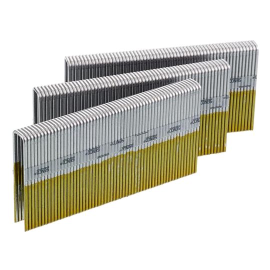 Senco 15 Gauge 7/16" x 1-1/2" Galvanized Crown Heavy Wire Staples
