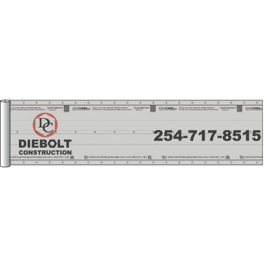 System Components CoverPRO 2000 Underlayment - Diebolt Construction - 10 Sq. Roll