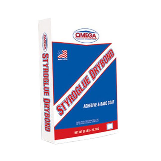 Omega Products International Styroglue Drybond - 50 Lb. Bag