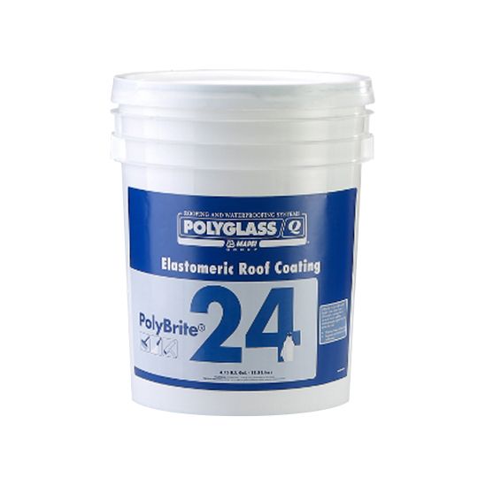 Polyglass PolyBrite 24 Elastomeric Roof Coating