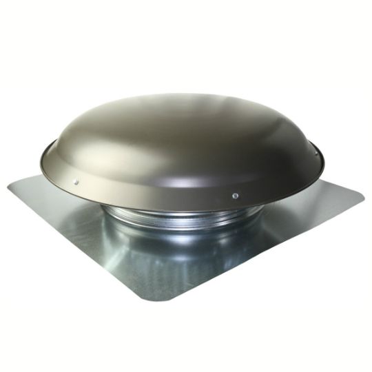 Ventamatic VX25 Series Large Capacity Round Galvanized Steel Dome Vent — Ventilation and Drainage — VNMVX25WG