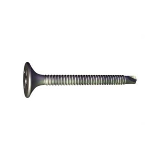 Grabber Construction Products #10 x 3-3/4" Scorpion Bugle Head Drill Point NanoGard Screws - Carton of 1,000