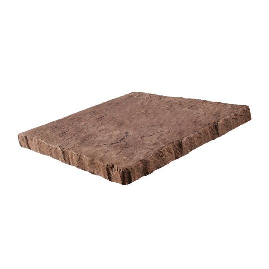 Coronado Stone 24" x 24" x 1-3/4" Snapped Edge Post Cap — CSNPCSE2424CCG