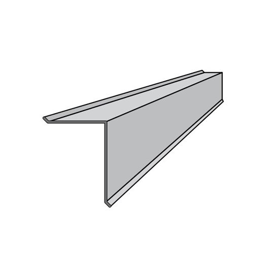Unified Steel 3-1/2" x 79" Fascia — Metal Roofing — BORF31279SG