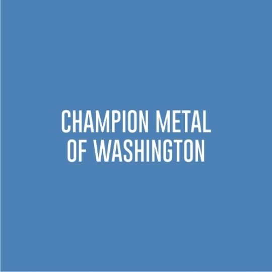 Champion Metal of Washington 1" x 1" x 25' Closure Tape