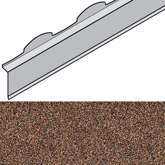 Unified Steel 5" x 79" Barrel-Vault Birdstop — Weatherproofing — BORBS579BC