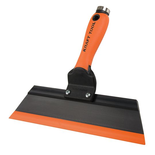 Kraft Tool 14" Squeegee Trowel with ProForm Soft Grip Handle