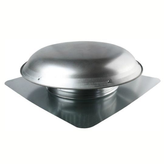 Ventamatic VX25 Series Large Capacity Round Galvanized Steel Dome Vent — Ventilation and Drainage — VNMVX25MF