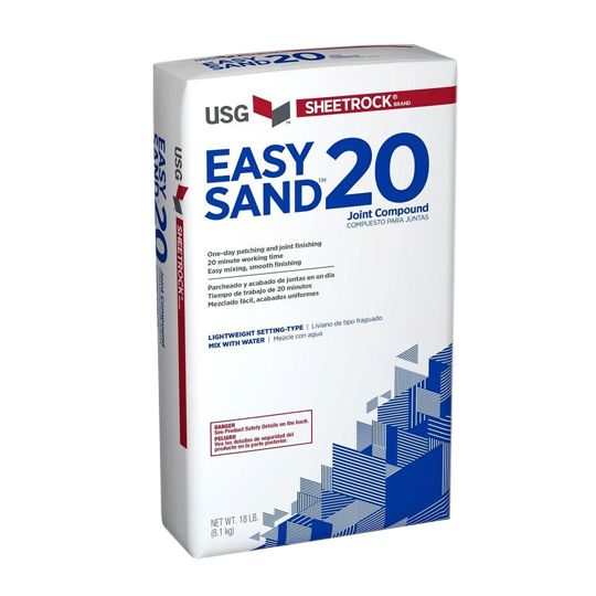 U.S. Gypsum Sheetrock Easy Sand 20 Minute Joint Compound - 18 Lb. Bag