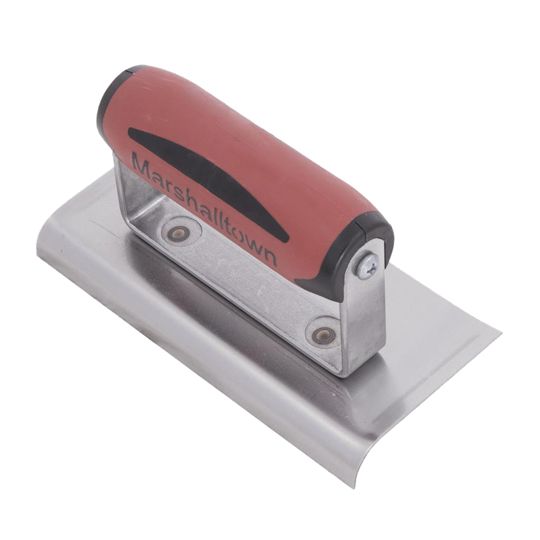 Marshalltown 6" x 3" Curved End Steel Edger