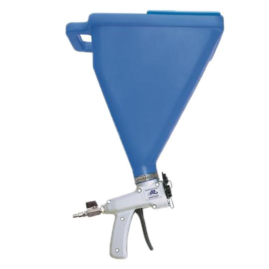 Marshalltown Sharpshooter Hopper Gun with 45° Angle Adapter