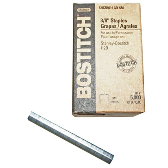 PrimeSource 3/8" Galvanized Staples - Box of 5,000