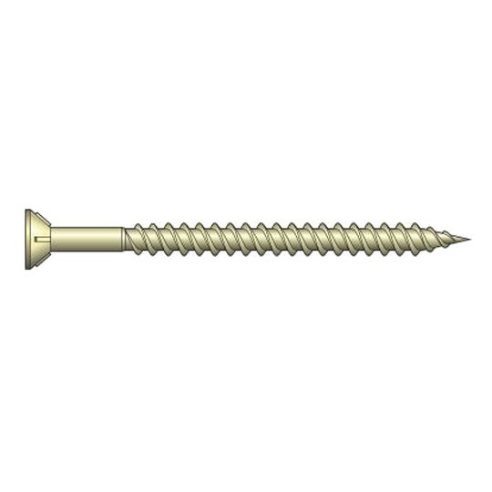 Simpson Strong-Tie #8 x 2-1/2" Wsct Zinc Roofing Tile Screws - Box of 1,500