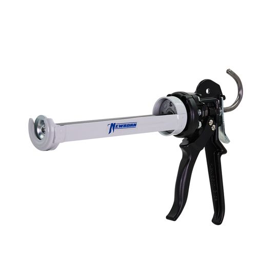 Newborn 10 Oz. Model 373-Xsp Smooth Rod 26:1 Thrust Revolving Frame Caulk Gun