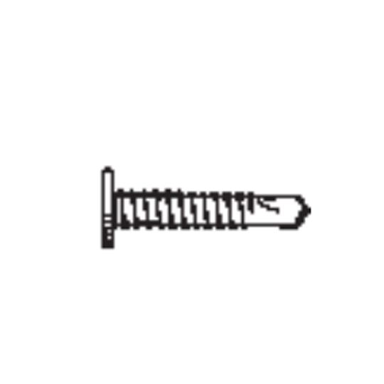 Everlast Roofing #10 x 1" Everseam Pancake Self-Drilling Screws - Bag of 250