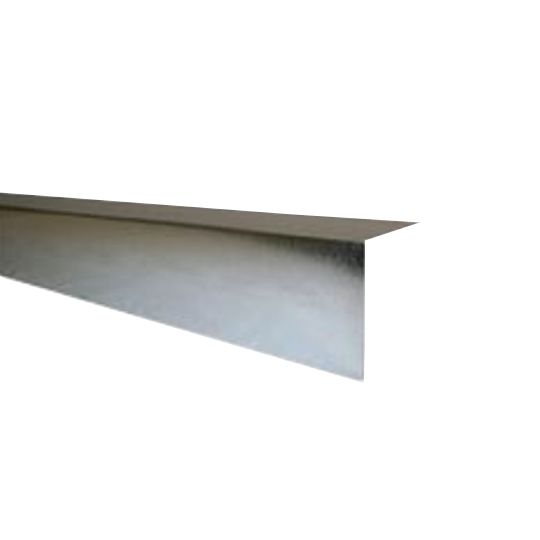 DOT Metal Products 4" x 4" x 10' L Metal Flashing - 26 Gauge