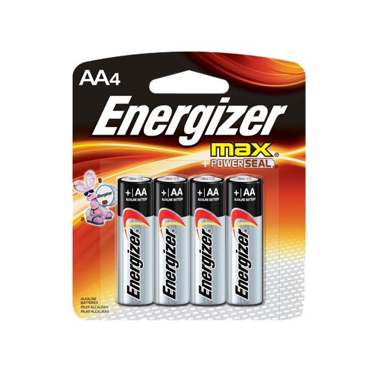 Energizer Max Aa Batteries - Pack of 4