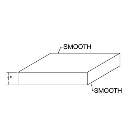 Ply Gem 5/4" x 8" x 20' BuildReady PVC Trim Board with Sealed Edges & Film - Smooth/Smooth