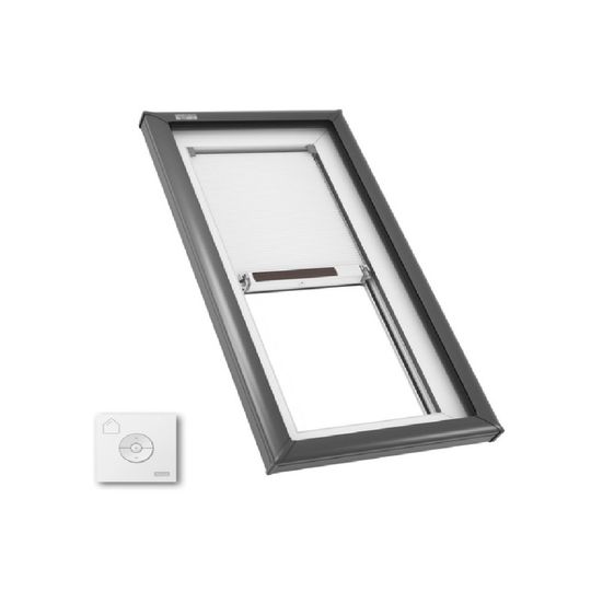 Velux Fixed Curb-Mounted Skylight With Low E - Solar Blind and Remote — VELFCM1943SLAM