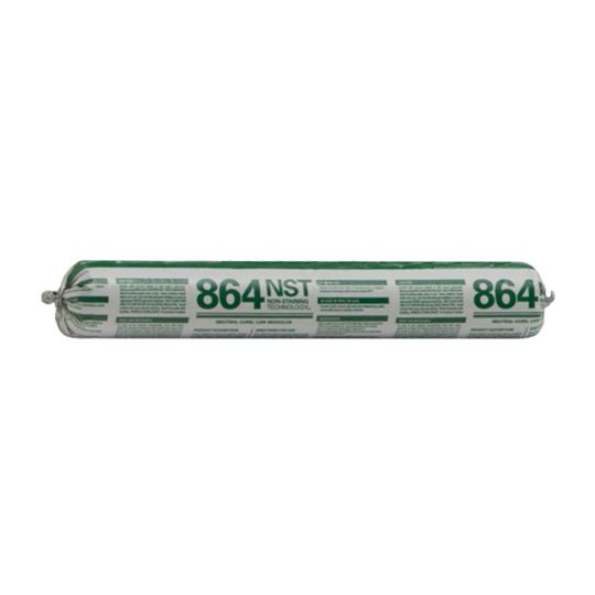 Pecora 864NST Non-Staining, Low Modulus Architectural Silicone Sealant - 20 Oz. Sausage — PEC864NSABG20