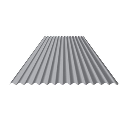 Metal Sales 24 Gauge x 7/8" Corrugated Metal Panel - 32" Coverage - Sold per Lin. Ft.