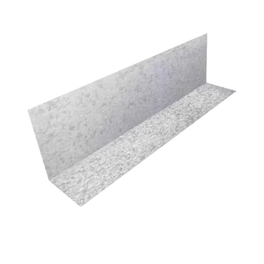 TRI-BUILT 26 Gauge x 5" x 7" Galvalume Angle Flashing