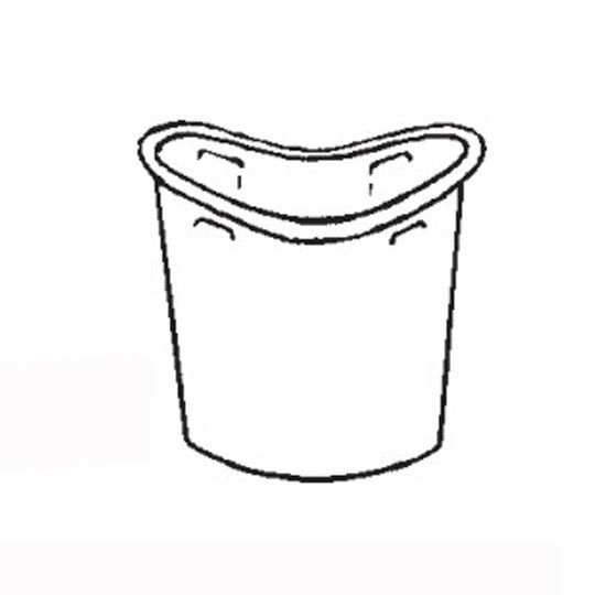 Berger Building Products 16 Oz. 4" Half Round FreedomGray Copper B-Style Outlet