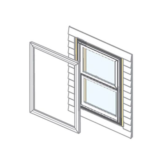 Pella 2-1/2" x 144" Frame Expander — PELFEXBR212X144