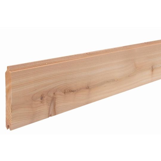 Boise Cascade 1" x 6" x 12' V Groove Tongue & Groove Cedar