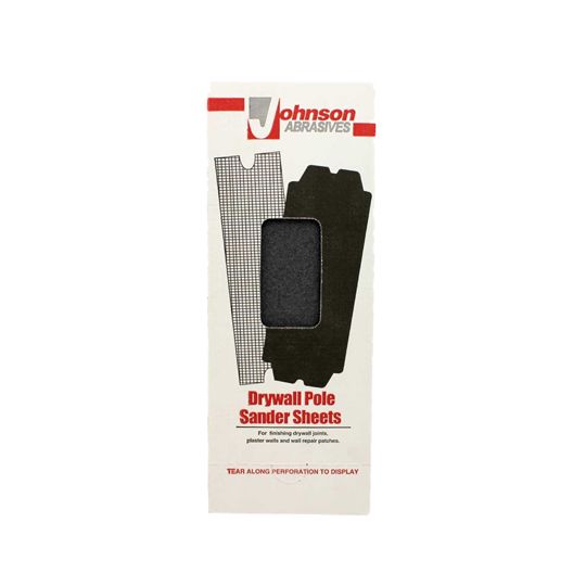 Johnson Abrasives 4-3/16" x 11-1/4" 120-Grit Sandpaper