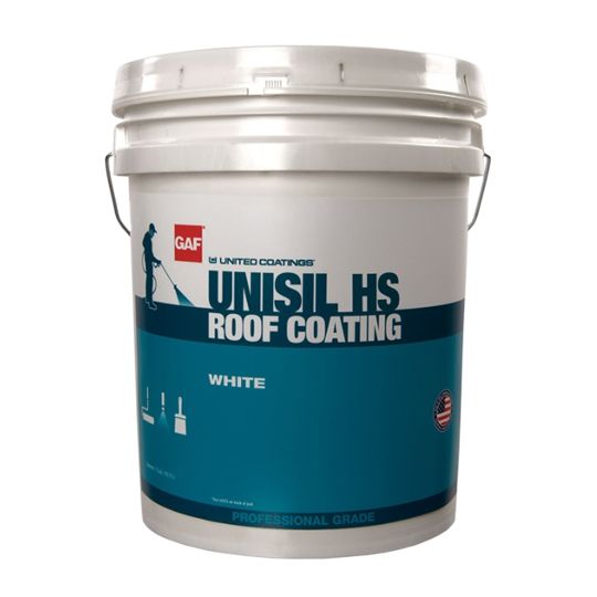 United Coatings Unisil Hs Roof Coating - 5 Gallon Pail