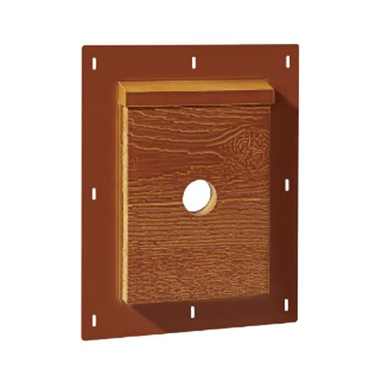 Wausau Supply 6" x 9" Diamond Kote Cedar RigidMount Split Mount Block — WSUDKCRMM69S