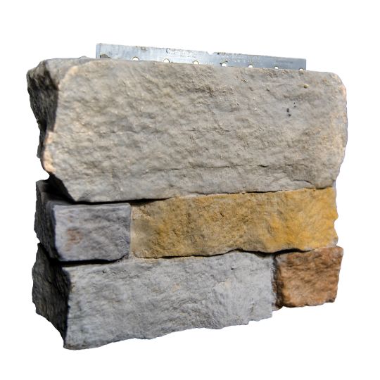 CertainTeed Siding STONEfacade Ledgestone Left Corners - Carton of 6 — CERLSLCAT