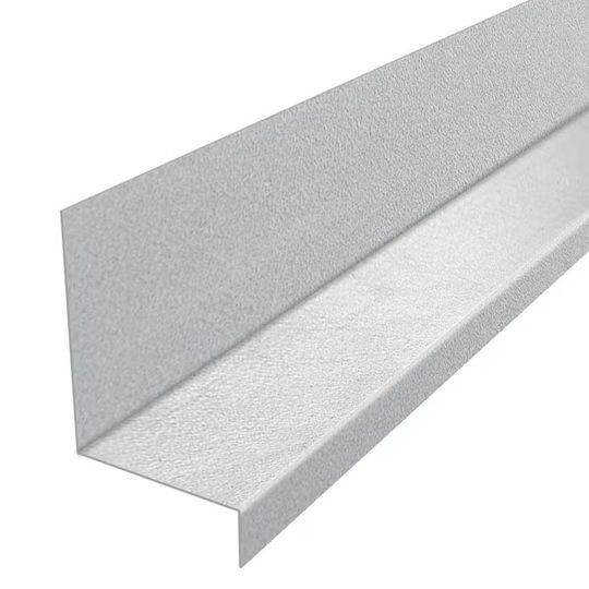 TRI-BUILT 26 Gauge x 1/2" x 4" x 3-1/2" Galvanized Tile Pan