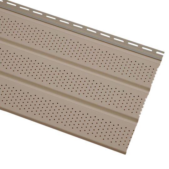 Ply Gem Triple 4" Economy Soffit Ventilated Vinyl Panel — CEWEVS12PN4