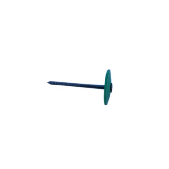 Carolina Nails 1-1/2" Plastic Button Kap - Bucket of 3,000