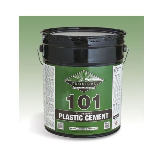 Tropical Roofing Products 101 All Weather Plastic Cement - 1 Gallon Can