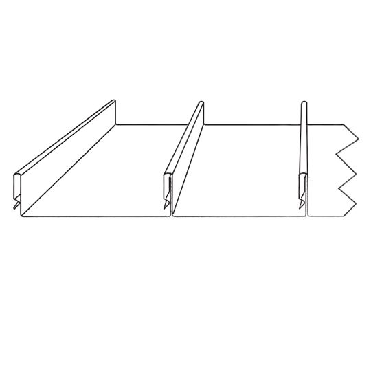 Coastal Metal Service 16 Oz. Copper 14-1/4" Ez-loc Panel