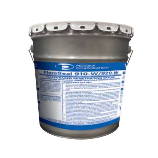 Pecora KlereSeal 910-W & 920-W Water-Based Penetrating Sealer - 5 Gallon Pail