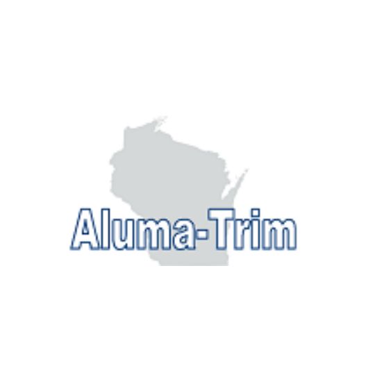 Aluma Trim 6" x 12' Aluminum Woodgrain Fascia Trim
