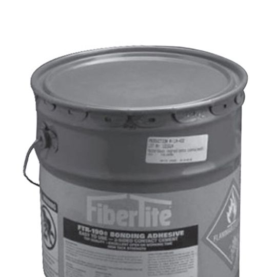 Fibertite Seaman Ftr 190e Bonding Adhesive - 5 Gallon Pail — Adhesives, Caulks & Sealants — FTR190BAG5
